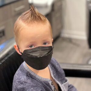 Mohawk on child