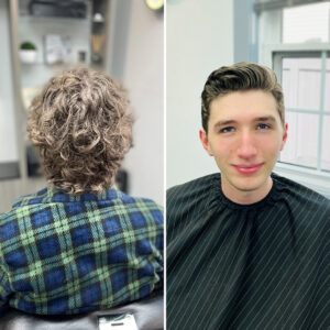 Boys haircut