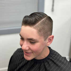 Boys haircut and style