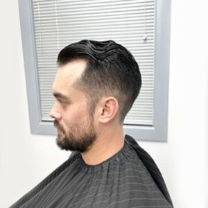 Men's Faded Haircut and Style